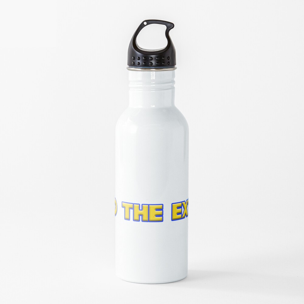 "Zap to the Extreme!" Water Bottle for Sale by SirMagnum Redbubble