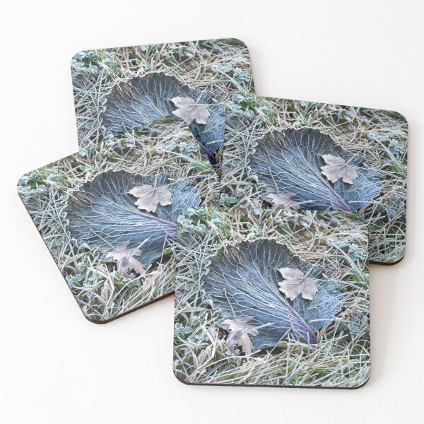 Item preview, Icy leaves designed and sold by Raffaella Lunelli.