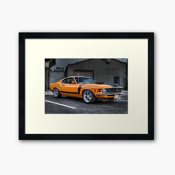 "A True American Muscle Car!!!!" Framed Art Print for Sale by