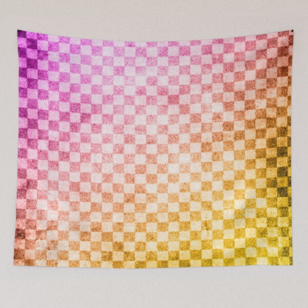 Item preview, Checkerboard pink and yellow designed and sold by konk1.
