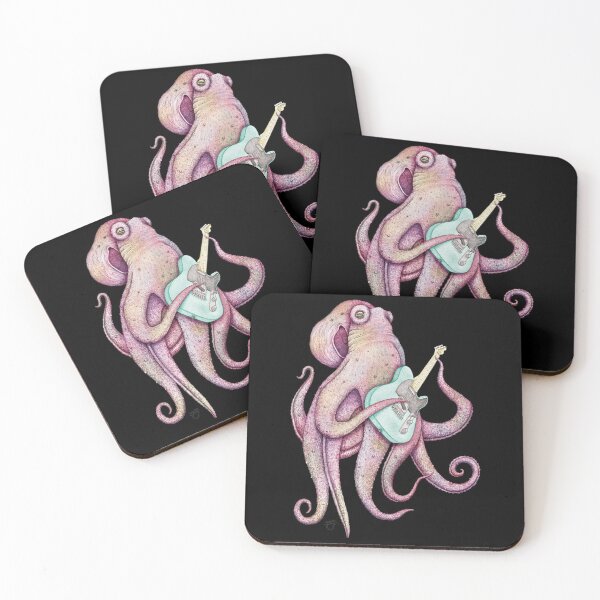 Item preview, POLAH - the axe wielding Octopus - Purple designed and sold by ShorelineSally.