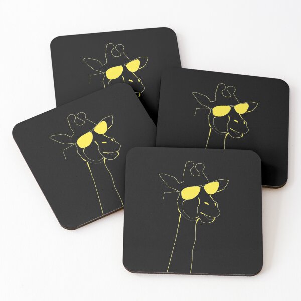 Item preview, Aviator Giraffe with Sunglasses designed and sold by modernzen.