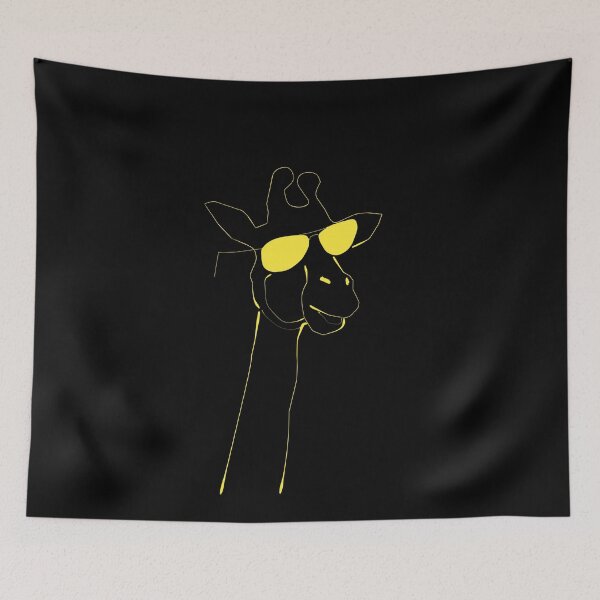 Item preview, Aviator Giraffe with Sunglasses designed and sold by modernzen.