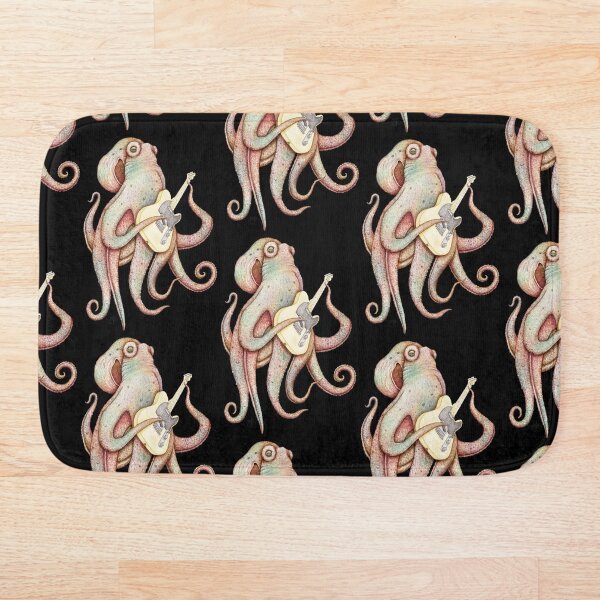 Item preview, POLAH - the axe wielding Octopus - Butterscotch Blond designed and sold by ShorelineSally.