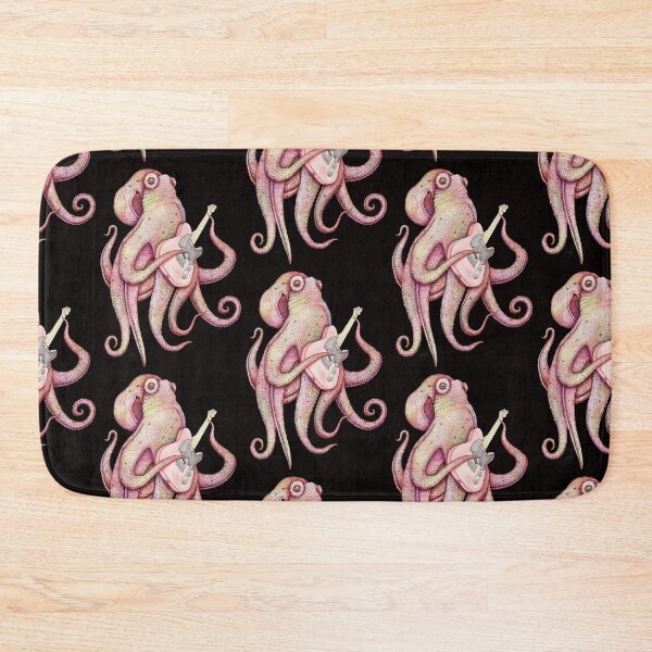 Item preview, POLAH - the axe wielding Octopus - Red designed and sold by ShorelineSally.