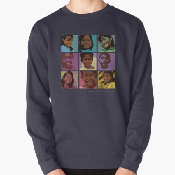 Pop art Geckos Pullover Sweatshirt