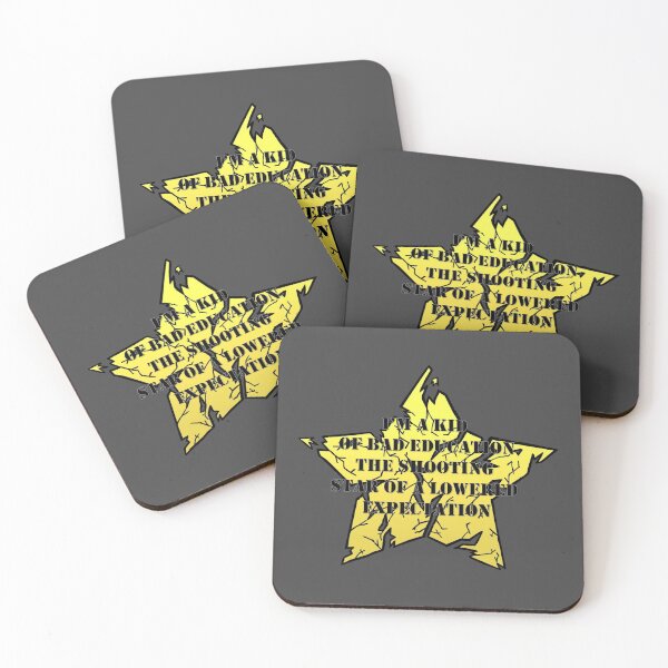 Item preview, I'm a Kid of Bad Education, The Shooting Star of a Lowered Expectation (Yellow) designed and sold by Kai Alexander.