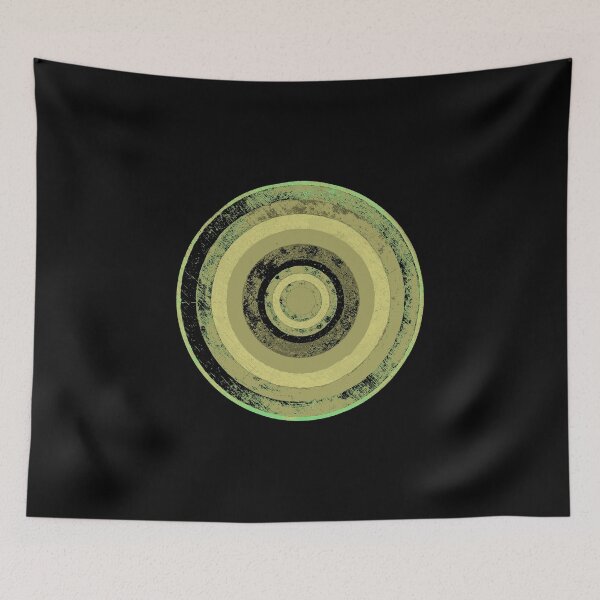 Item preview, Concentric Circles Artwork / Geometric Abstract designed and sold by FuzzyHoney.