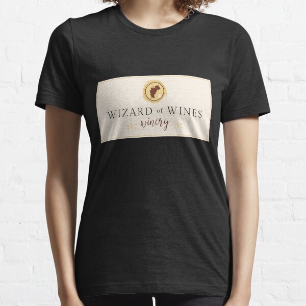 Wizard of Wines - Wine Label Essential T-Shirt