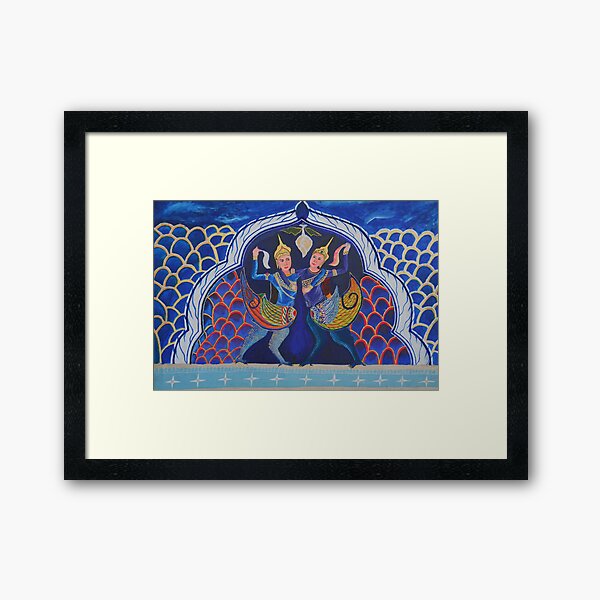 STRENGTH OF KHMER WOMEN by Pita Framed Art Print