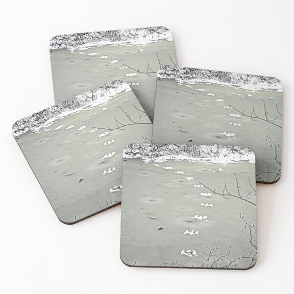 Item preview, Tracks on a Frozen Creek. designed and sold by Billlee.