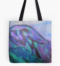 landscape-blue mountains Tote Bag