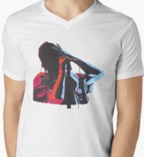 Camiseta para hombre de cuello en v Julián Casablancas