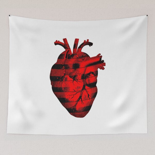 Item preview, Stripped Heart designed and sold by anndynegative.