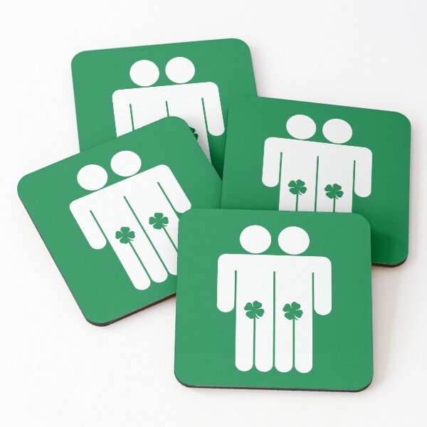 Item preview, St Patrick's Day Gay Couple LGBT designed and sold by FLStPeteDan.