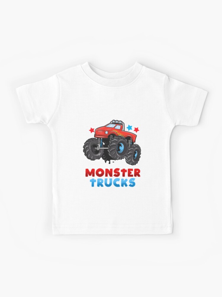 kids monster truck shirt