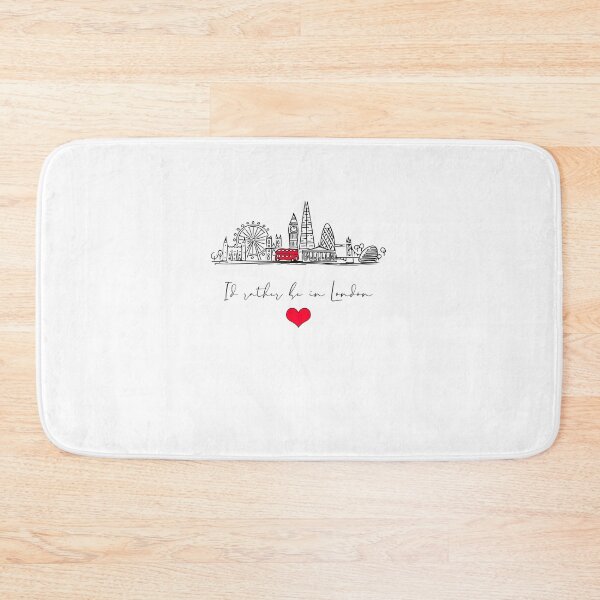 Item preview, I'd Rather Be In London  Cityscape Sketch Design designed and sold by RT-art.