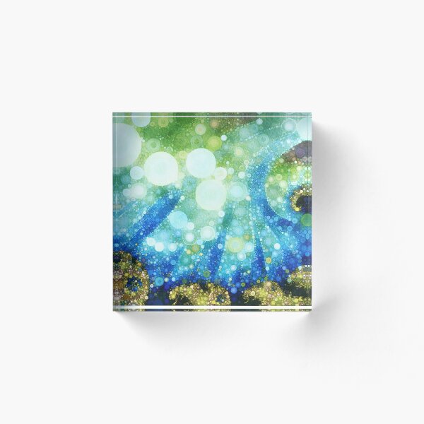 Item preview, Fractal Circles Abstract Art designed and sold by ChangingLight.