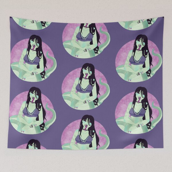 Item preview, 31 Monster Girls: Goth Lamia designed and sold by kaiteartwork.