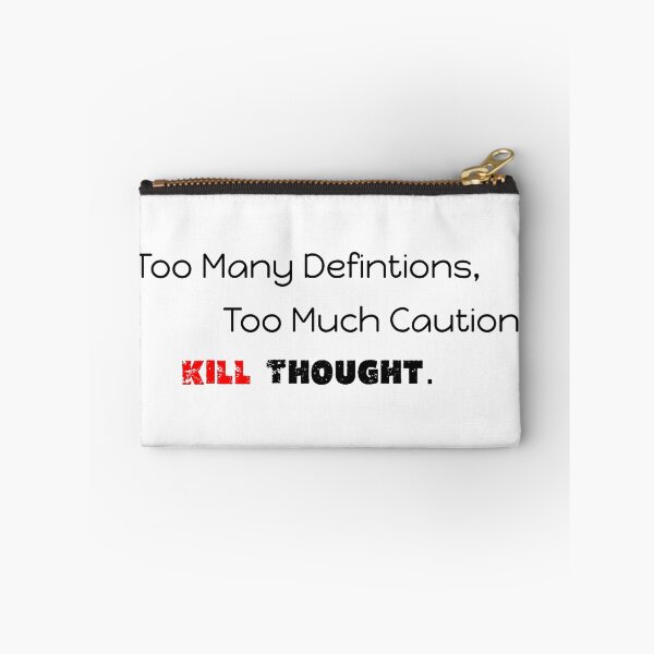 Item preview, Too Many Caution Book Quote  designed and sold by McFlyDesigns.