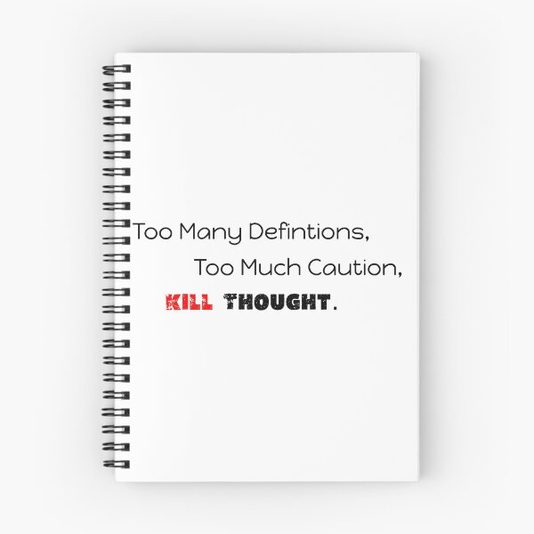 Item preview, Too Many Caution Book Quote  designed and sold by McFlyDesigns.