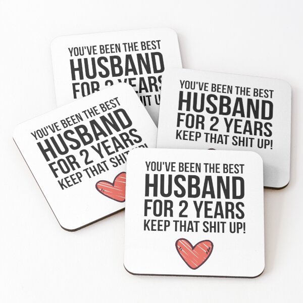 Item preview, The Best Husband for 2 Years designed and sold by linume.