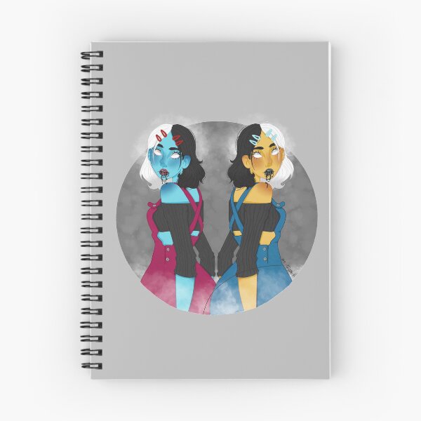 Item preview, Monster Girls: Goth Twins designed and sold by kaiteartwork.