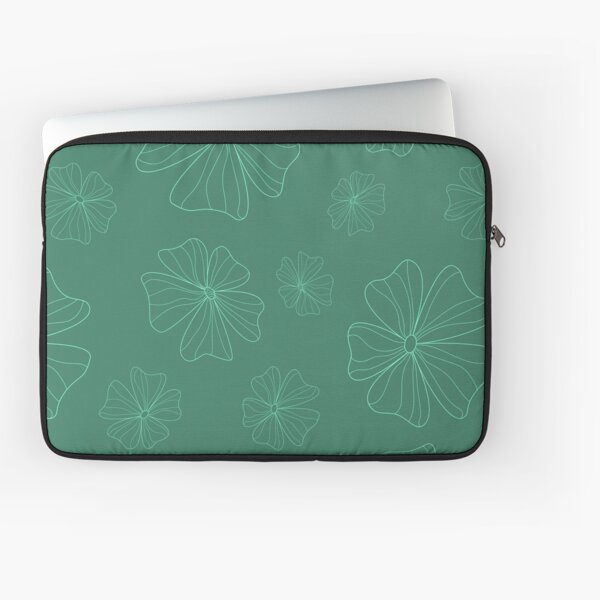 Aleiah Flower Collection Spring Seamless Surface Pattern Laptop Sleeve