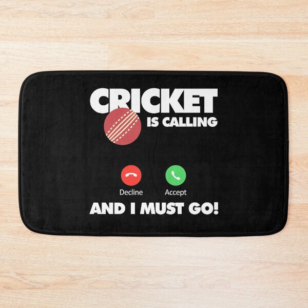 Item preview, Cricket is calling and I must go, Funny Sport Player designed and sold by elhefe.