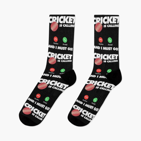 Item preview, Cricket is calling and I must go, Funny Sport Player designed and sold by elhefe.