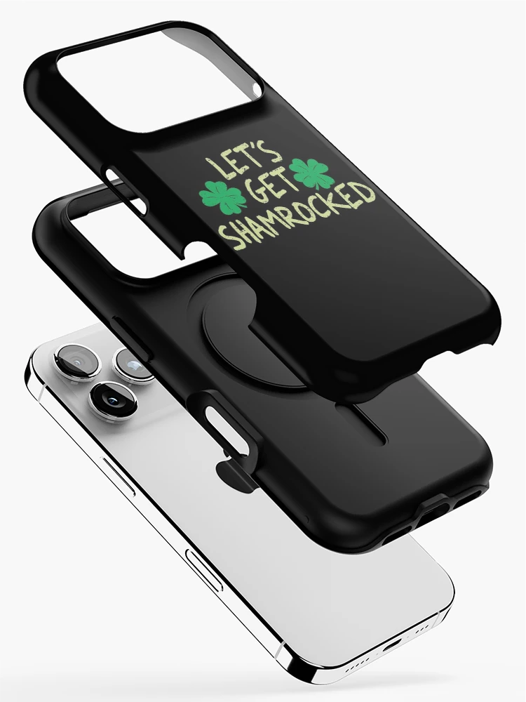 Thumbnail 2 of 4, iPhone Case, Lets Get Shamrocked (Yellow) [Roufxis-Rb] designed and sold by RoufXis.