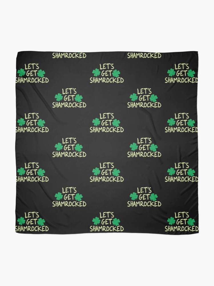 Thumbnail 2 of 3, Scarf, Lets Get Shamrocked (Yellow) [Roufxis-Rb] designed and sold by RoufXis.