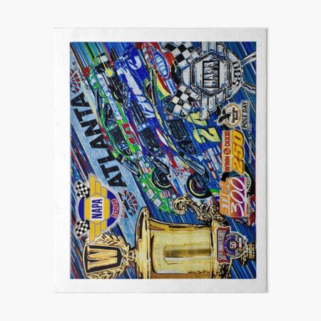 Item preview, NASCAR Atlanta Motor Speedway Art designed and sold by MainEventMedia.