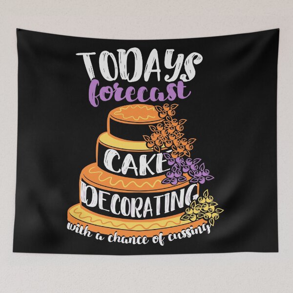 Item preview, Cake Decorating With A Chance Of Cussing Gift designed and sold by Sandra78.