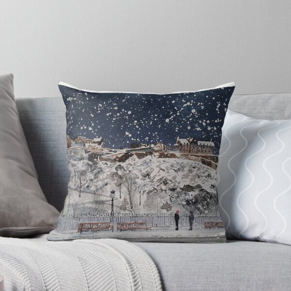 Artikelvorschau, Schneebedecktes Edinburgh Castle entworfen und verkauft von Ross Macintyre.