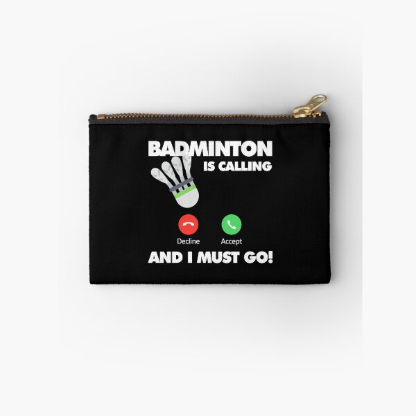 Item preview, Badminton is calling and I must go, Funny Sport Player designed and sold by elhefe.