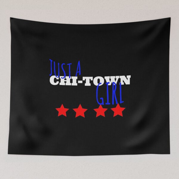Item preview, CHI-TOWN GIRL CHICAGO USA T SHIRT GIFT PRESENT designed and sold by Timcito.