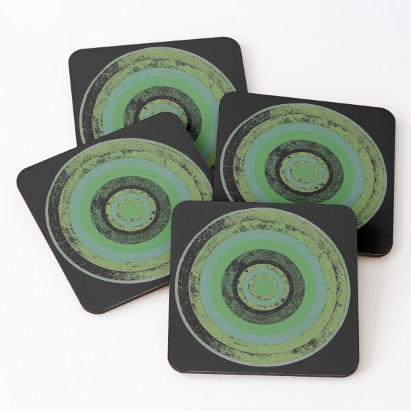 Item preview, Concentric Circles Artwork / Geometric Abstract / Color Mixes designed and sold by FuzzyHoney.