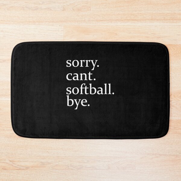 Item preview, Sorry Can't Softball Bye Funny Softball Lover T-Shirt designed and sold by thehafdesigner.