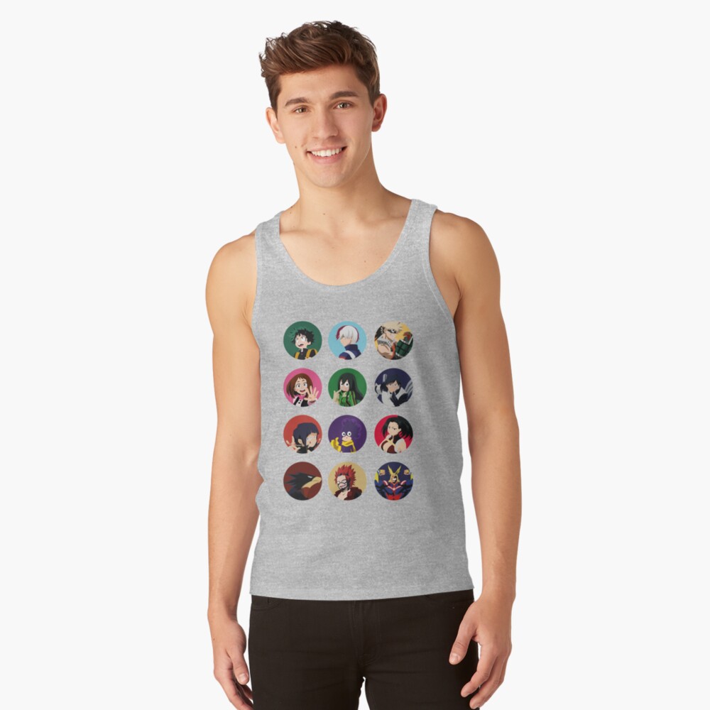 "My Hero Academia Characters" Tank Top by LimonAcido | Redbubble