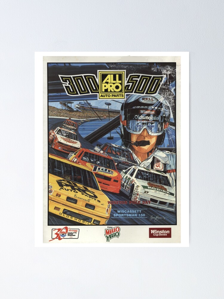 Retro Grand Prix Movie Poster - 60 x 40 Artist Signed and Numbered E –  The RACER Store