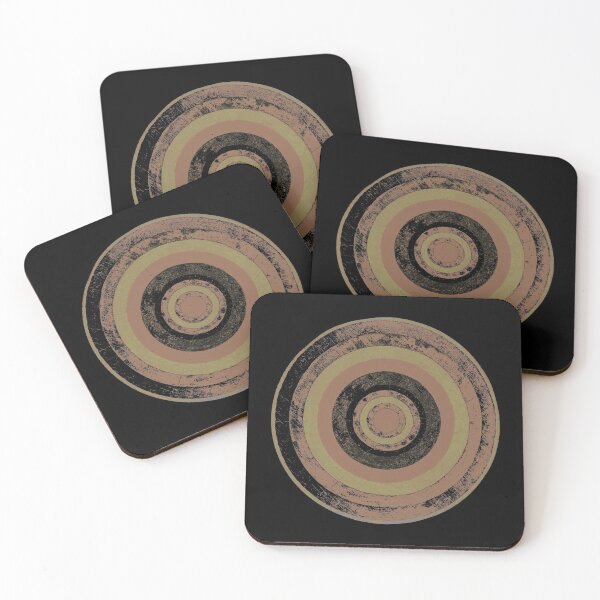 Item preview, Concentric Circles Artwork / Geometric Abstract / Color Mixes designed and sold by FuzzyHoney.