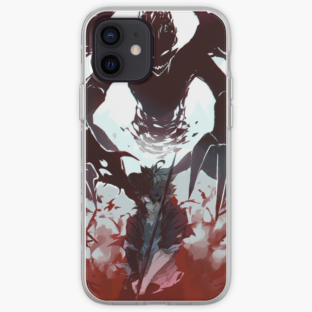 "Black Asta Black Clover" iPhone Case & Cover by WillowAshes Redbubble