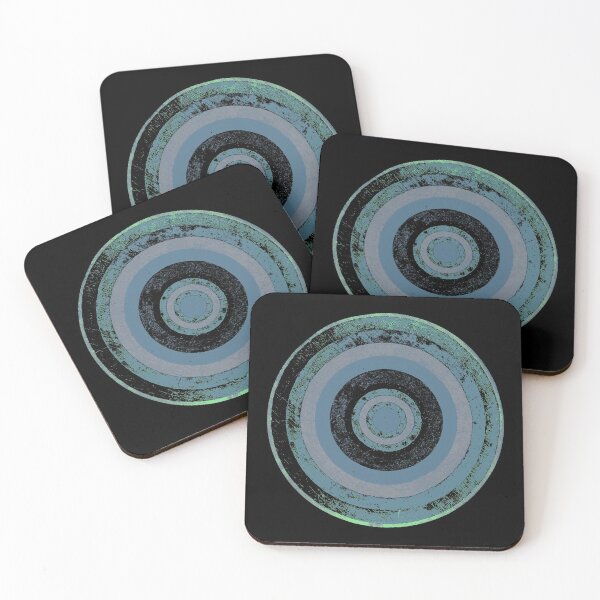 Item preview, Concentric Circles Artwork / Geometric Abstract / Color Mixes designed and sold by FuzzyHoney.
