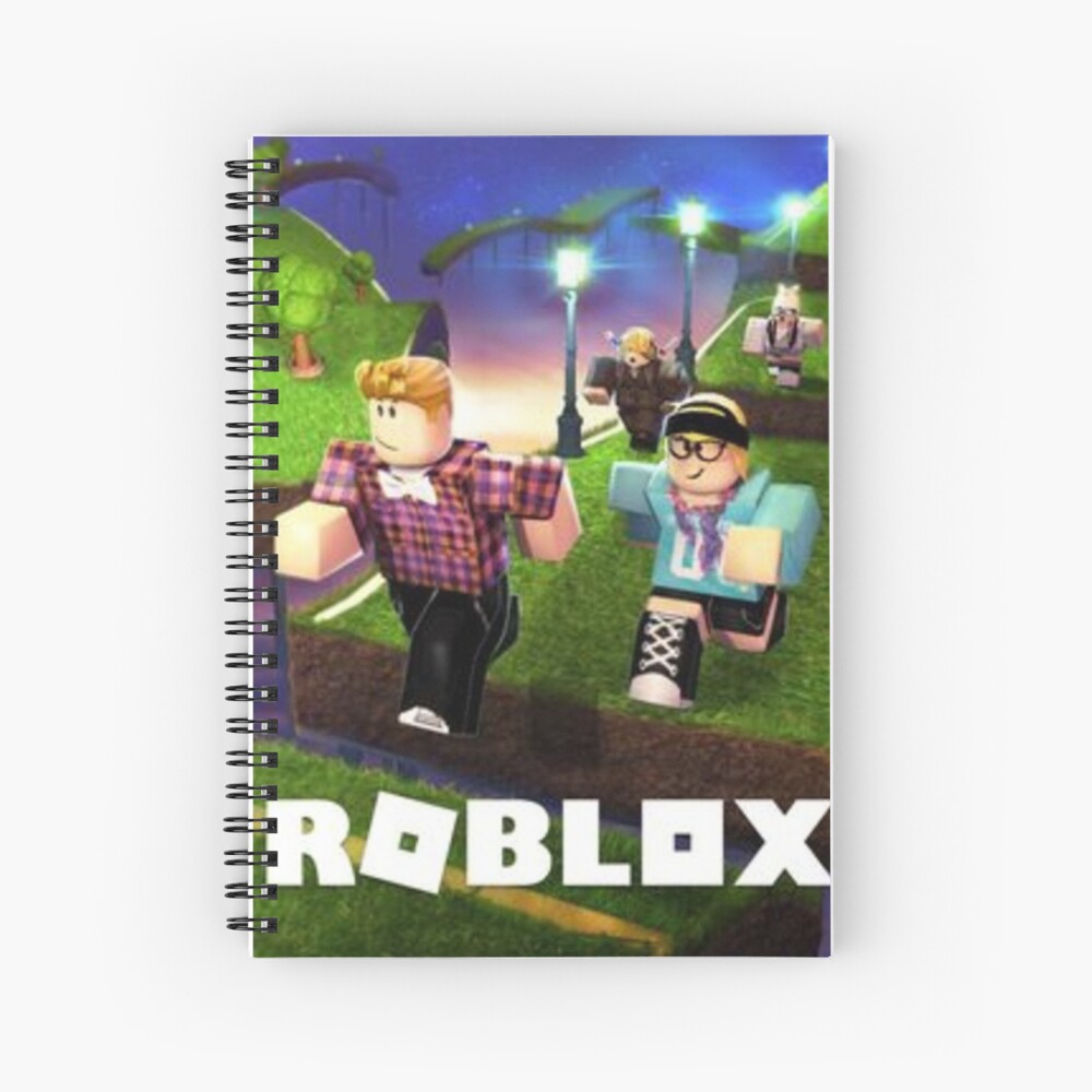 Roblox Game Walking On Blue Spiral Notebook By Best5trading Redbubble - roblox fiddler download