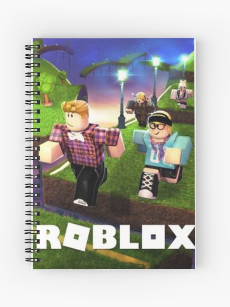 Roblox Game Walking On Blue Spiral Notebook By Best5trading Redbubble - roblox games blue t shirt by best5trading redbubble