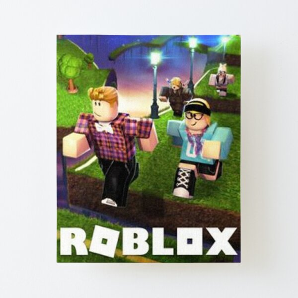 Roblox Logo Mounted Print By Xcharlottecat Redbubble - roblox logo art board print by xcharlottecat redbubble