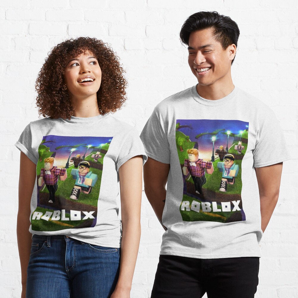 Roblox Game Walking On Blue T Shirt By Best5trading Redbubble - incredible hulk shirt by plad roblox