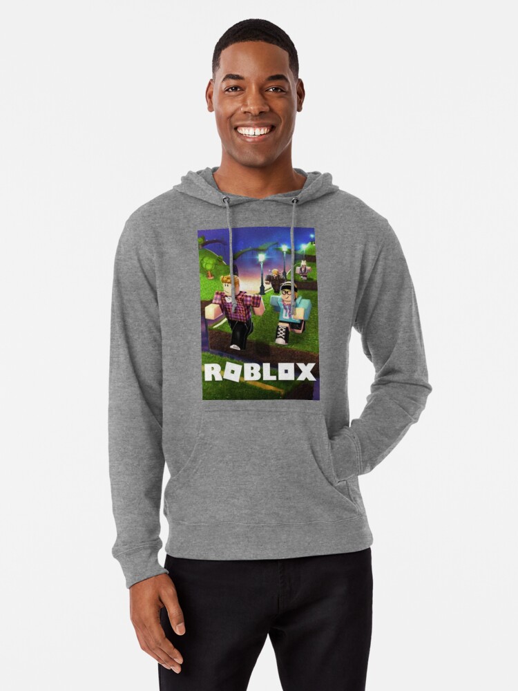 Roblox Game Walking On Blue Lightweight Hoodie By Best5trading Redbubble - roblox hulk shirt