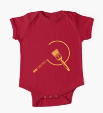 Art Community ( Version 2: Communist Colors ) Short Sleeve Baby One-Piece